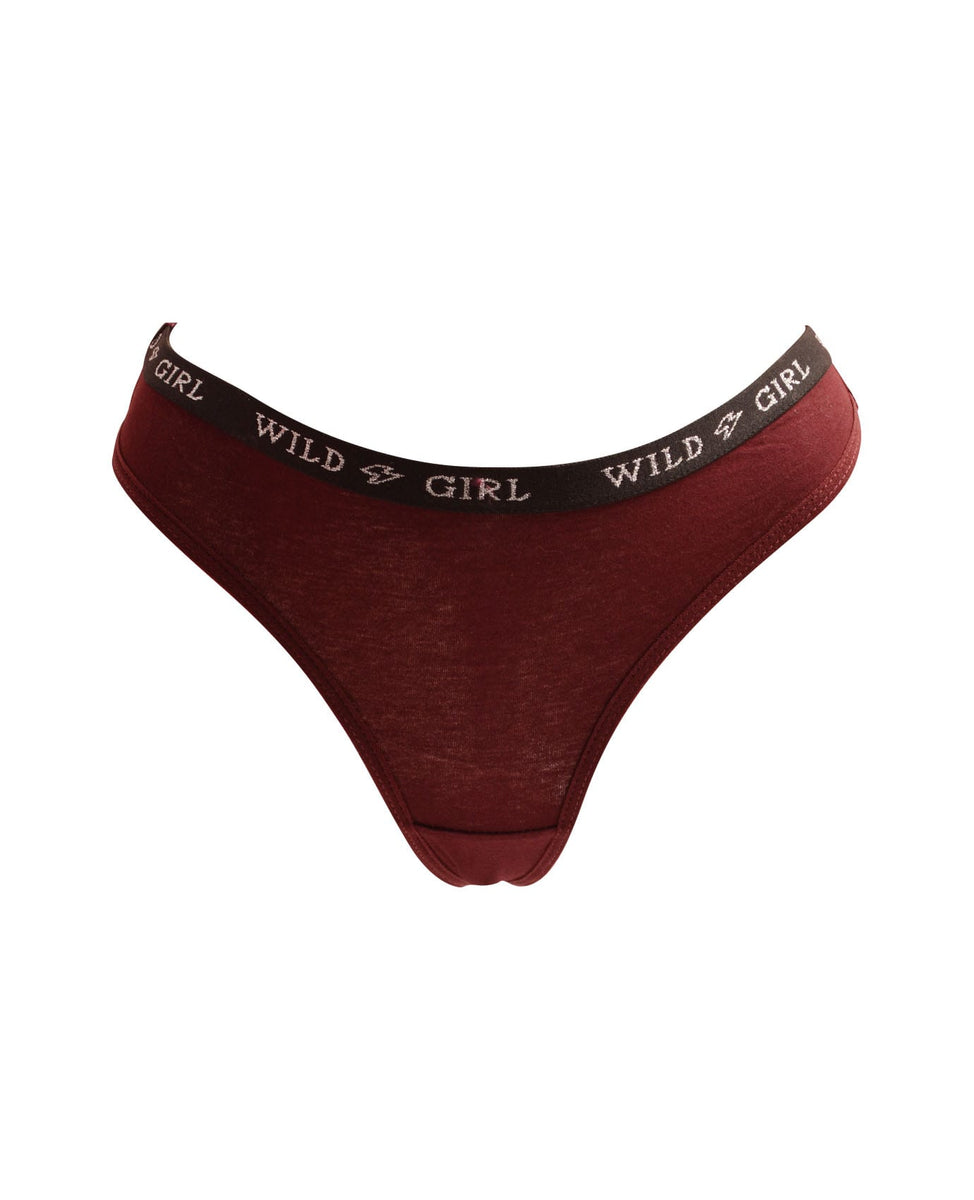 Wild Cherry Thong - Black Magic – Wild Cherry Parlour