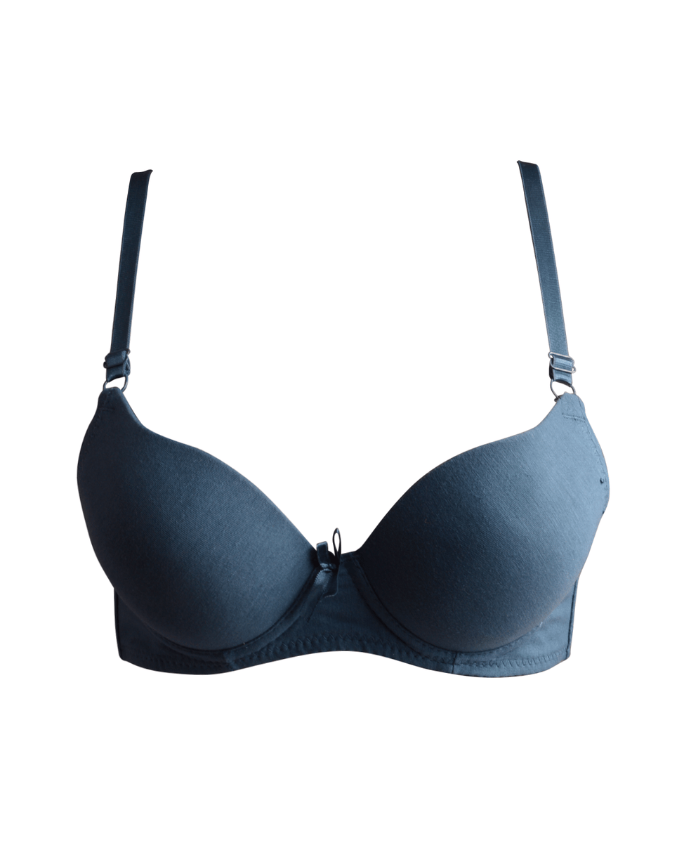 Push-Up C Cup Cotton Ladies Non Padded Bra, Plain at Rs 56/piece