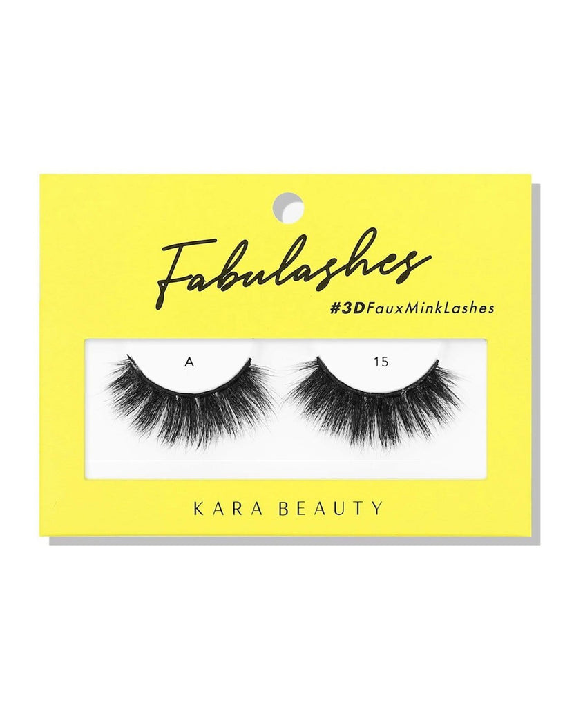 Kara Beauty 3D faux mink eyelash-A15