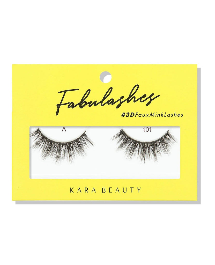 Kara Beauty 3D faux mink eyelash-A101