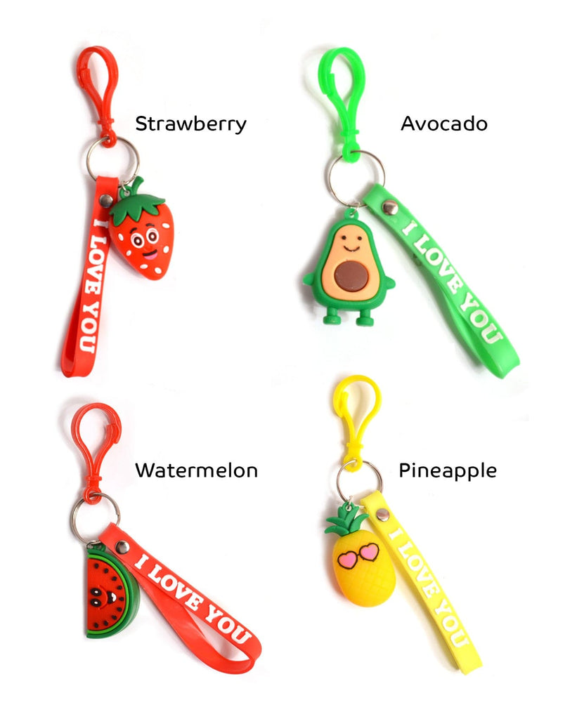 Cartoon Fruit Keychain