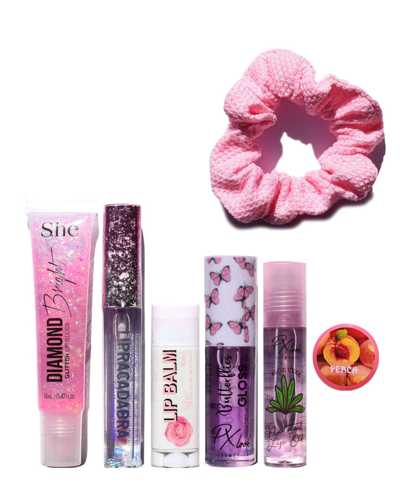 pink lip gloss bundle