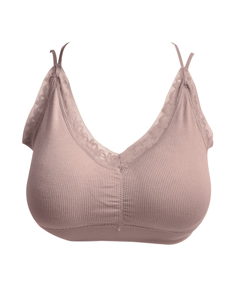 Laks Texture and Lace Sport bra