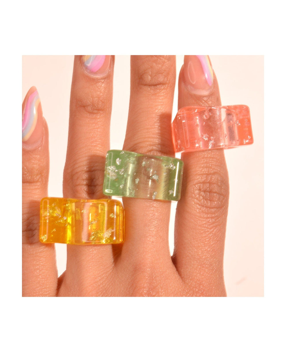 Colorful Acrylic Rings