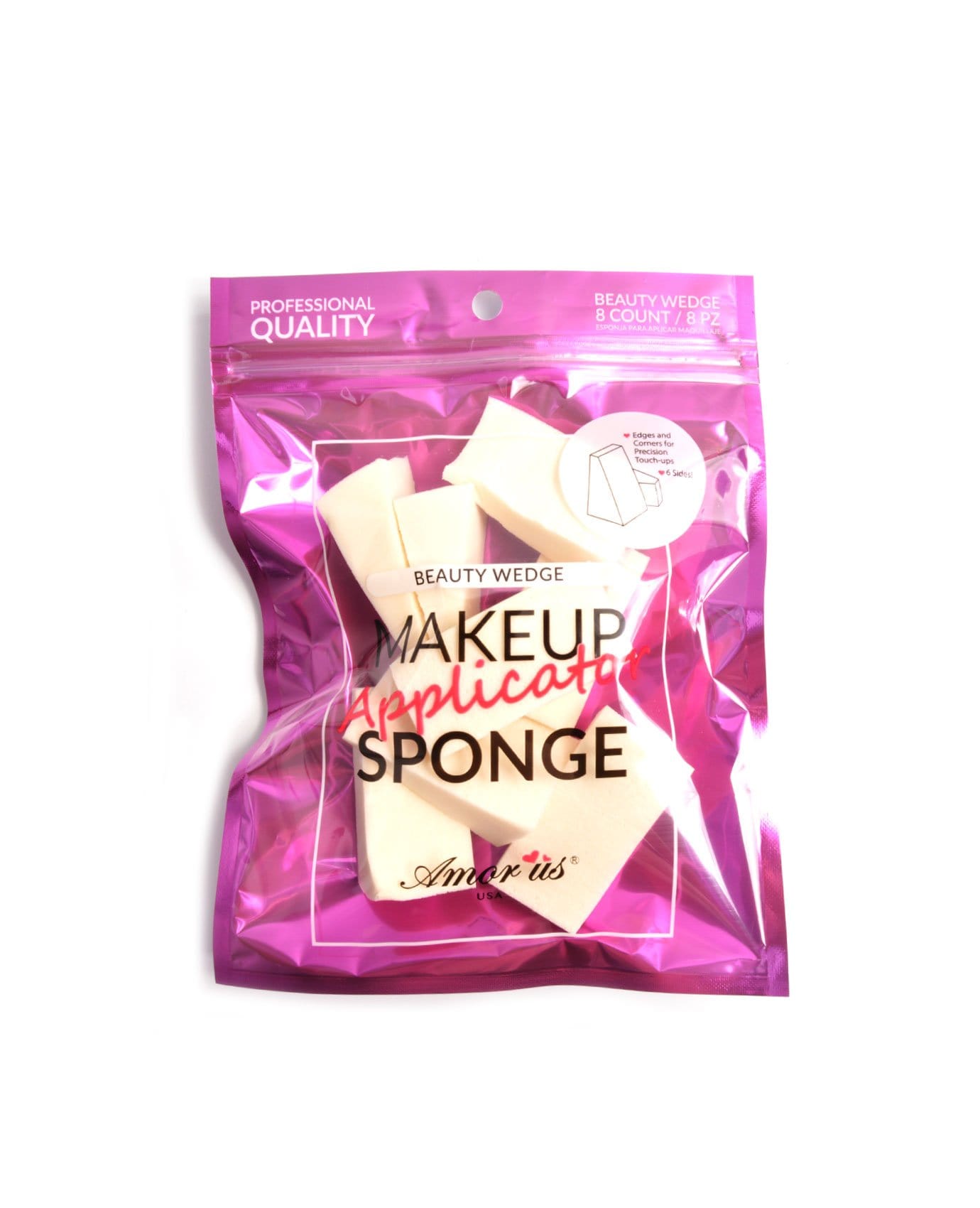 Amor Us Wedge Makeup Sponges – CHERRIE