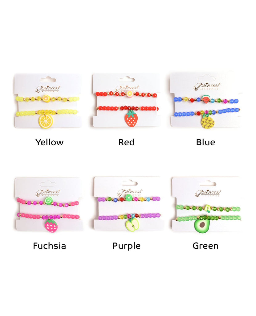 colorful bead bracelets