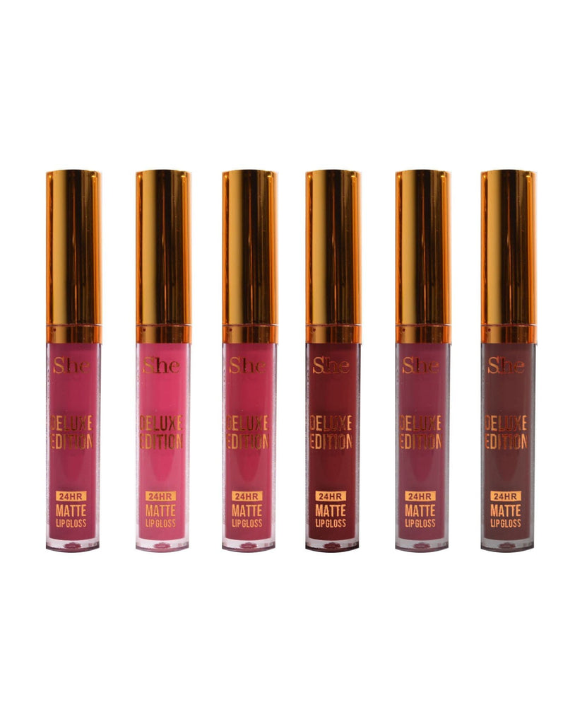 S.he Deluxe Edition Matte Lip Gloss