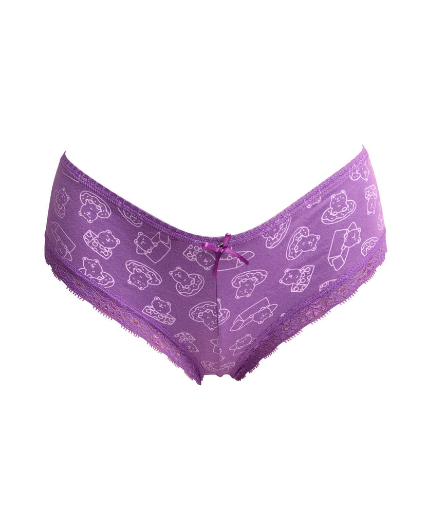 Fleri - Classic Lace Panties, cherry syrup
