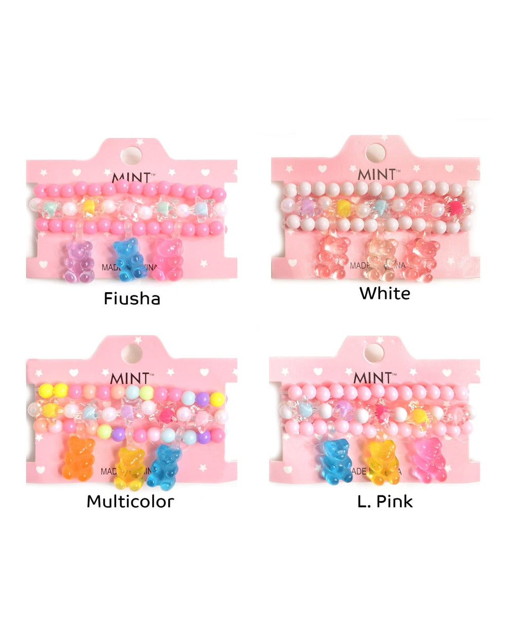 colorful gummy bear bracelets