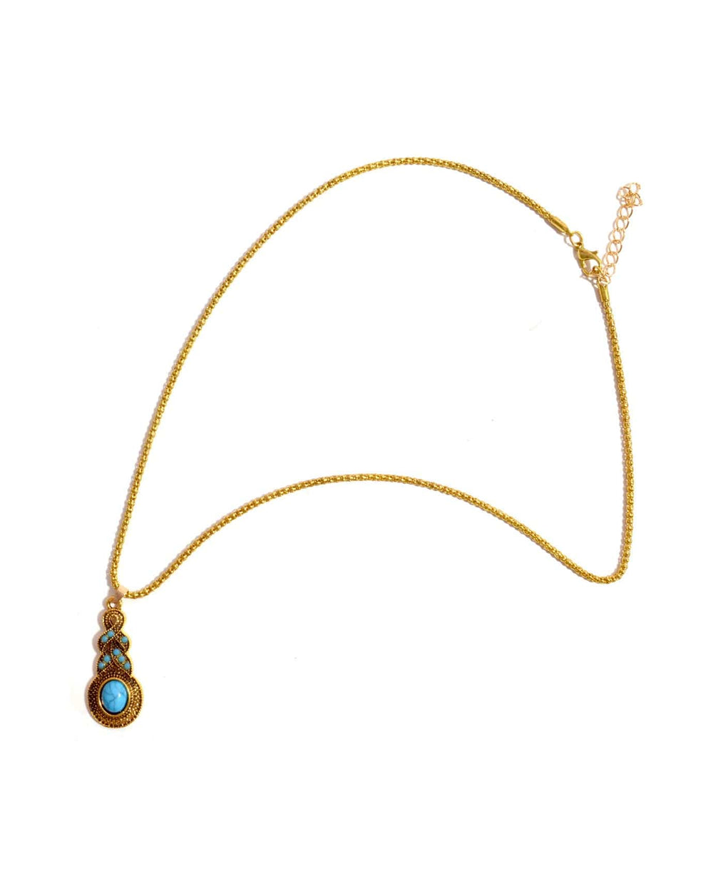 Braided Turquoise Necklace