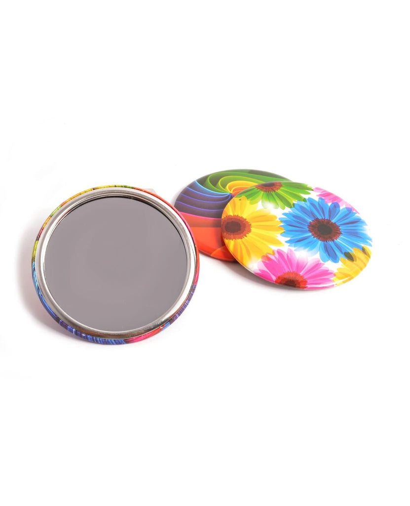Splash Of Colour Tin Plate Pocket Mirror, ACCESSORIES