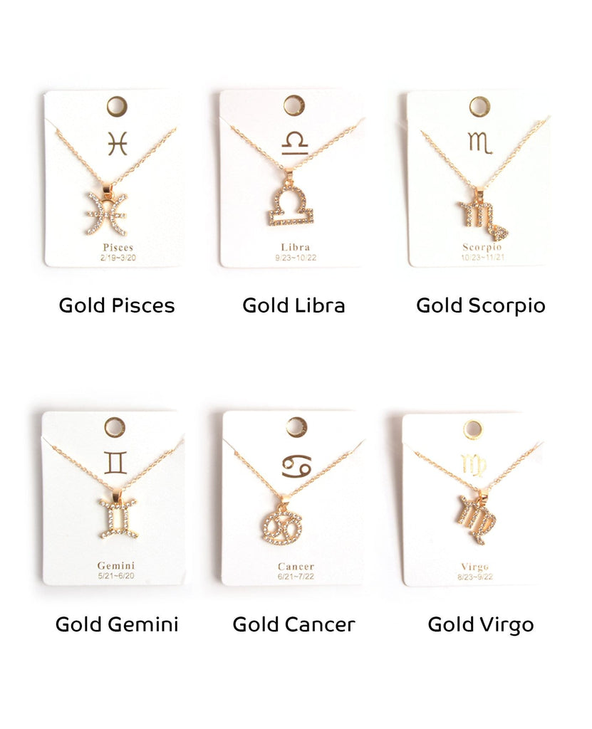 Fashion Horoscope Necklace