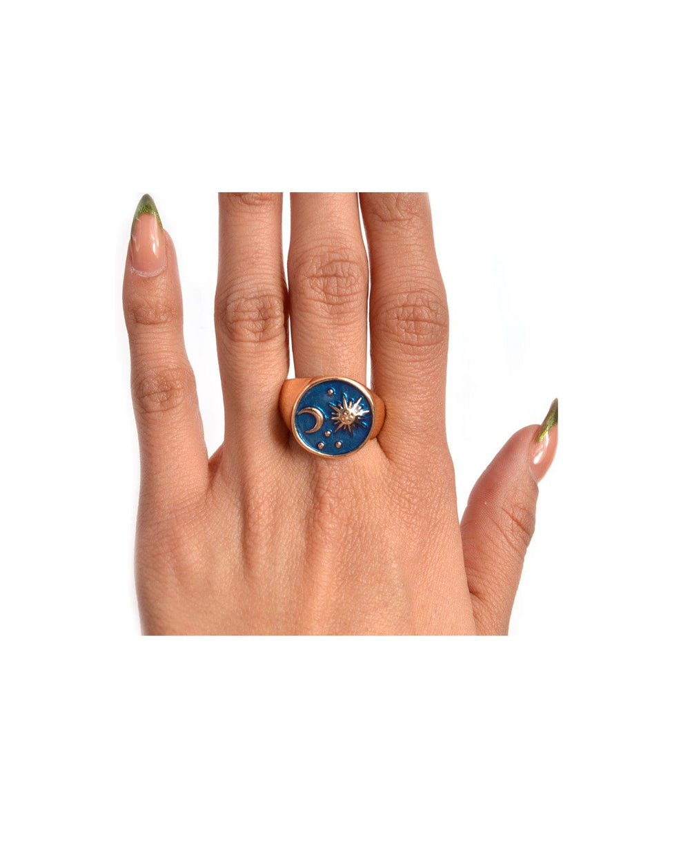 $1 Sun and Moon Ring