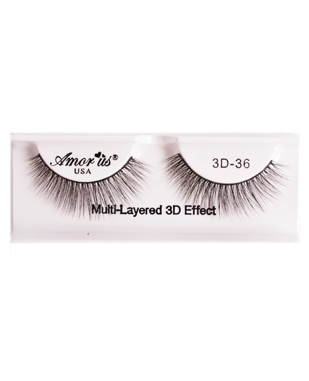 Amor Us 3D Faux Mink Eyelashes- 36, Eyelash