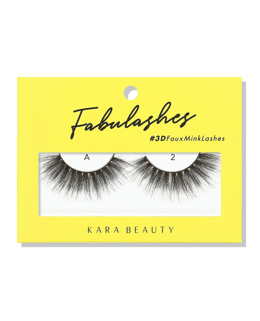 Kara Beauty 3D faux mink eyelash-A2
