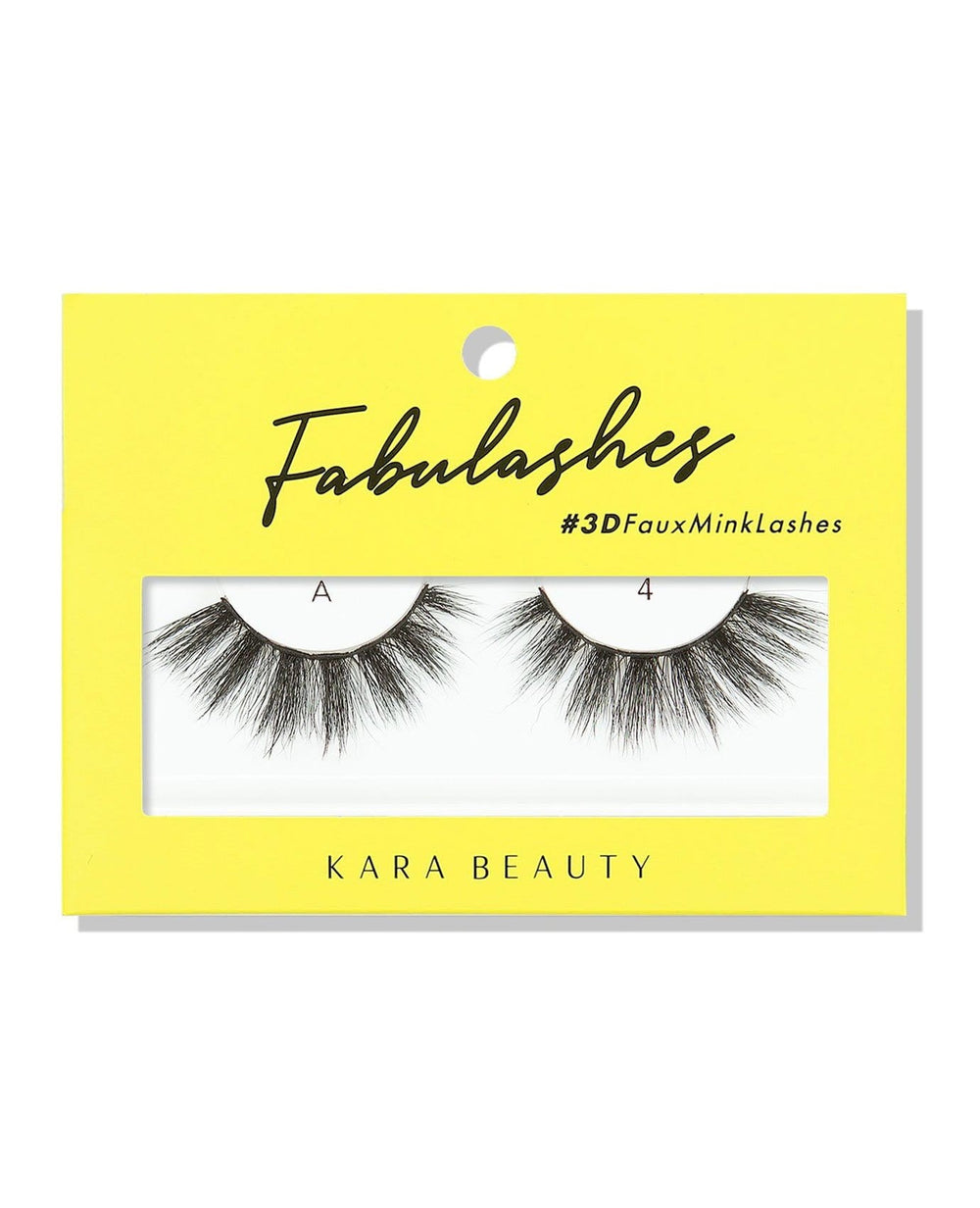 Kara Beauty 3D Faux Mink Eyelashes-A4