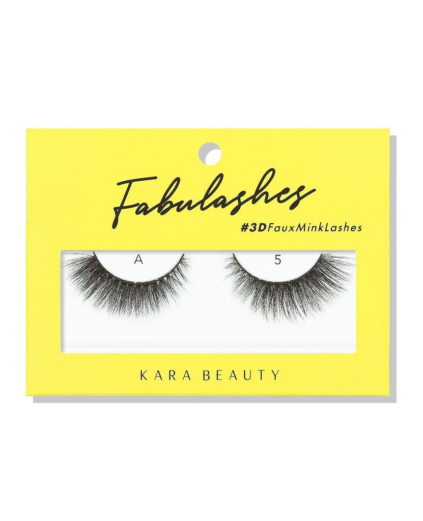 Kara Beauty 3D faux mink eyelash-A5