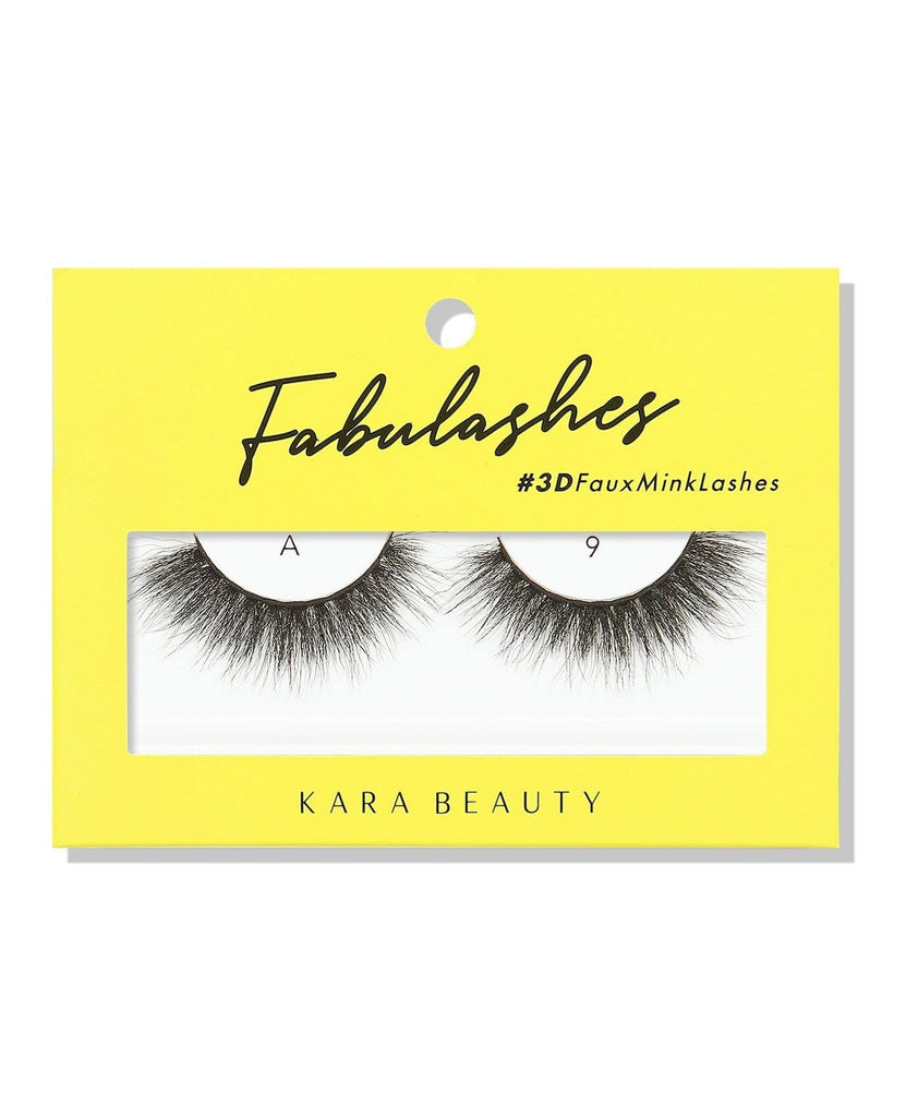 Kara Beauty 3D faux mink eyelash-A9