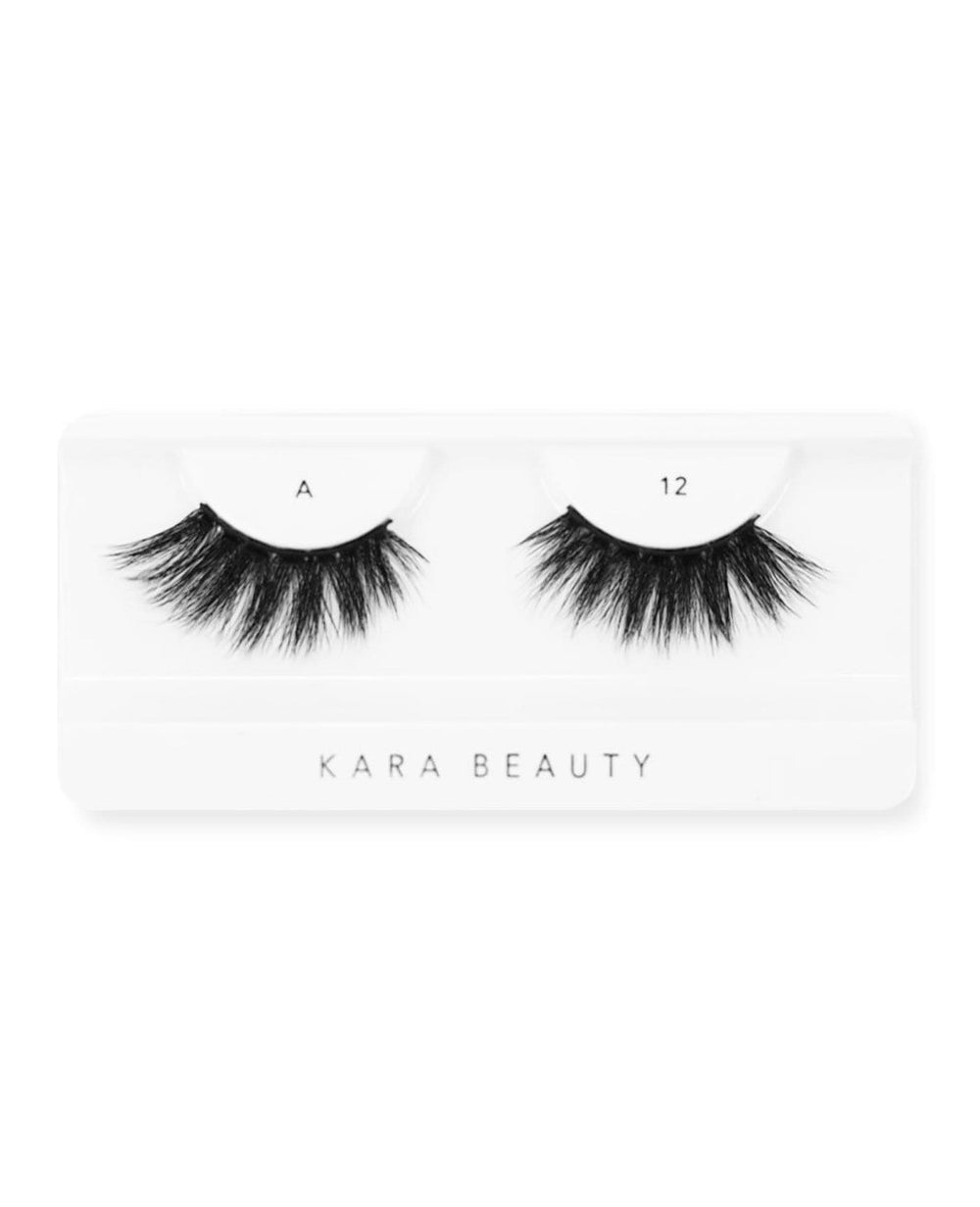 Kara Beauty 3D faux mink eyelash-A12