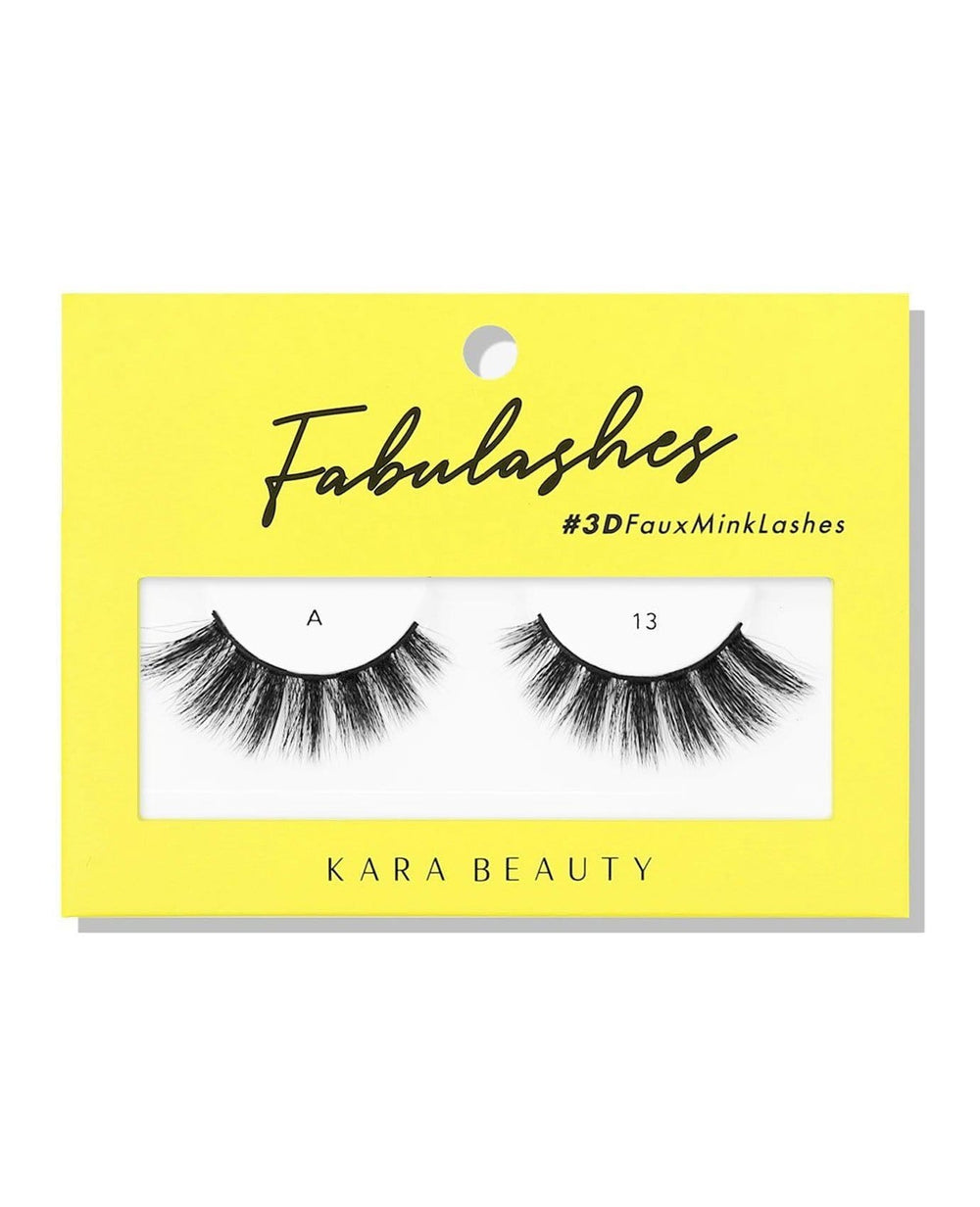 Kara Beauty 3D faux mink eyelash-A13