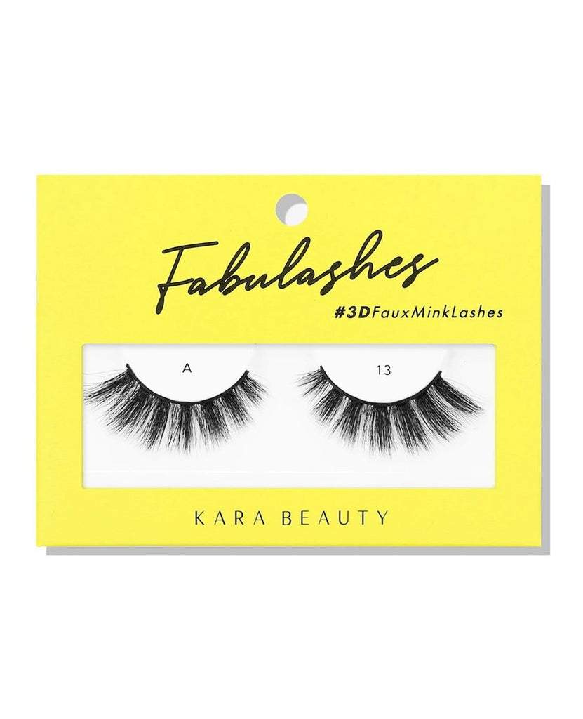 Kara Beauty 3D faux mink eyelash-A13