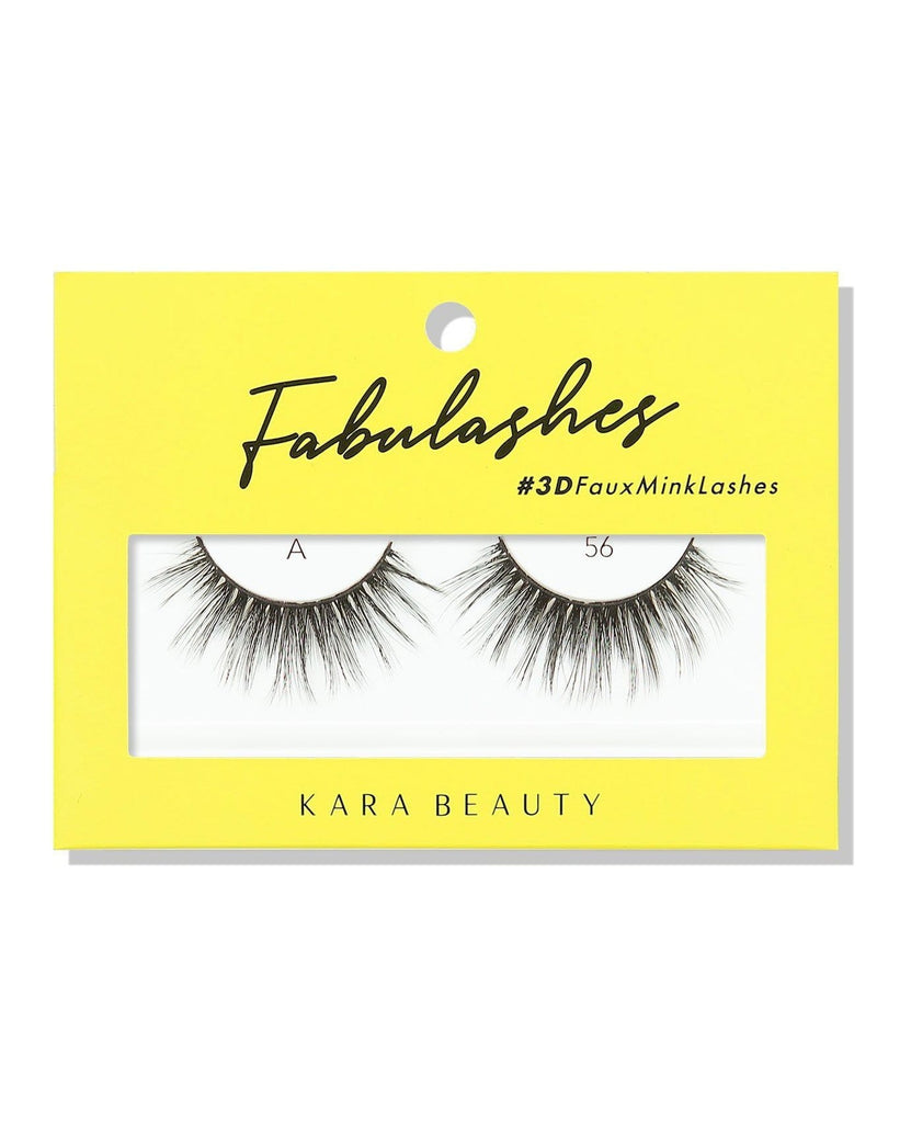 Kara Beauty 3D faux mink eyelash-A56