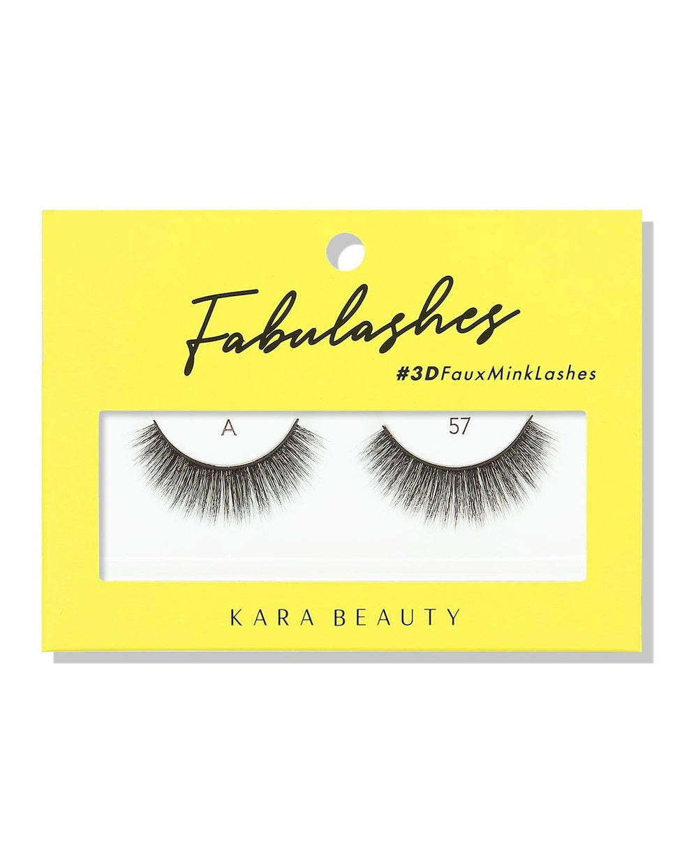 Kara Beauty 3D Faux Mink Eyelashes-A57