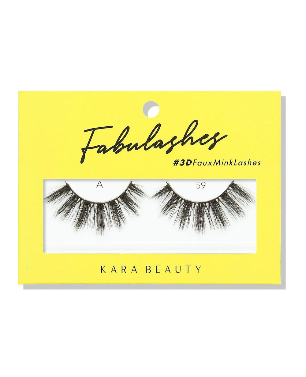 Kara Beauty 3D faux mink eyelash-A59