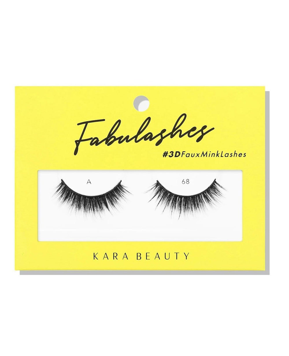 Kara Beauty 3D faux mink eyelash-A68