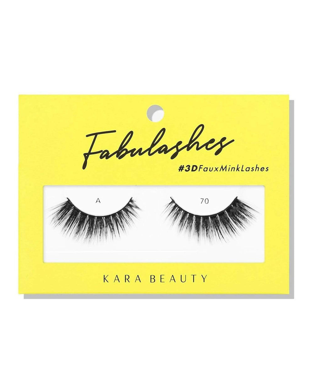 Kara Beauty 3D faux mink eyelash-A70