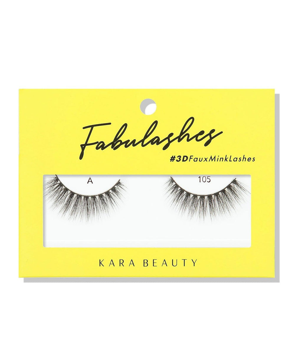 Kara Beauty 3D faux mink eyelash-A105