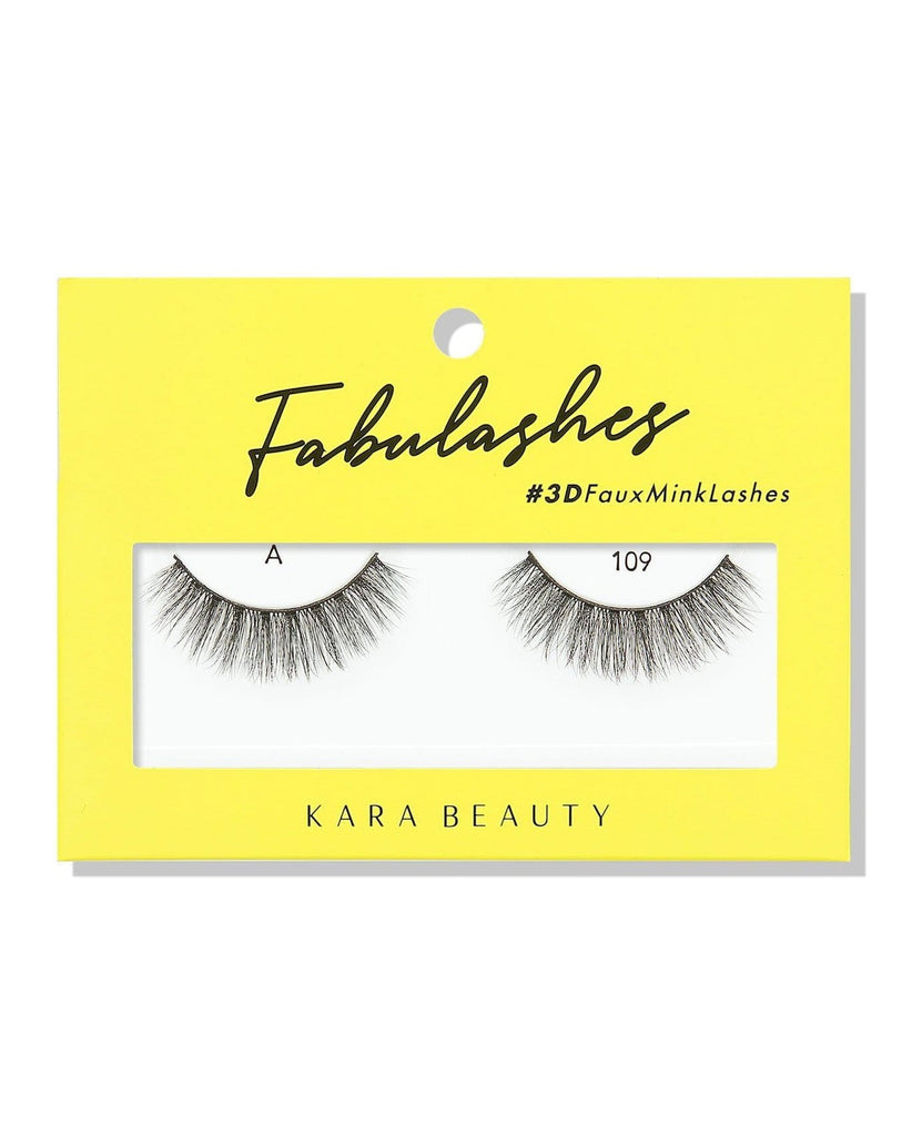 Kara Beauty 3D faux mink eyelash-A109