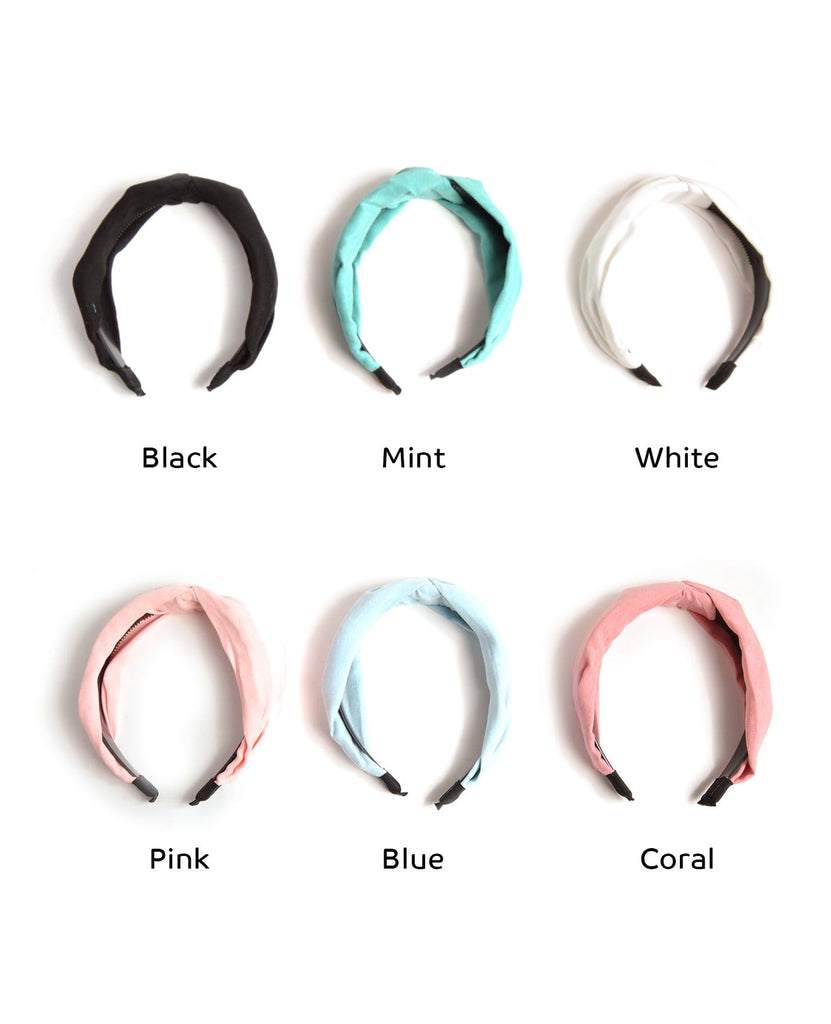 pastel color headbands