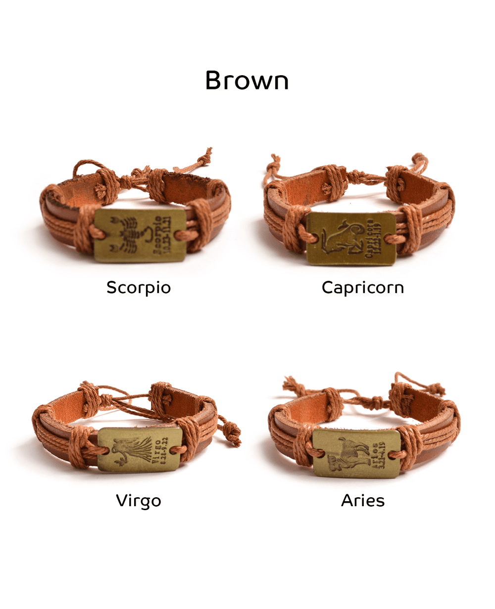 zodiac signs bracelts