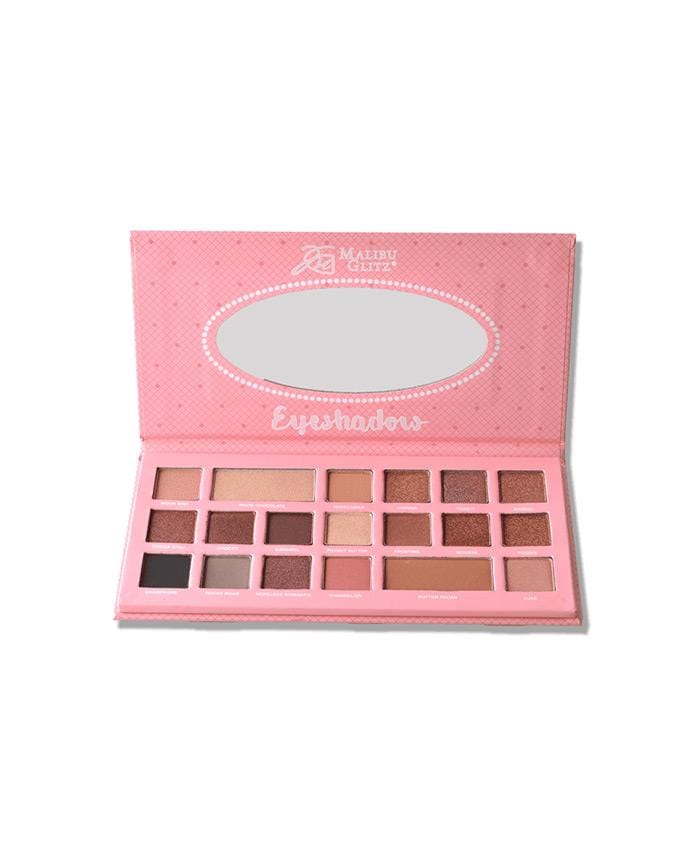 Malibu Glitz Romantic Pink Eyeshadow Palette, COSMETIC