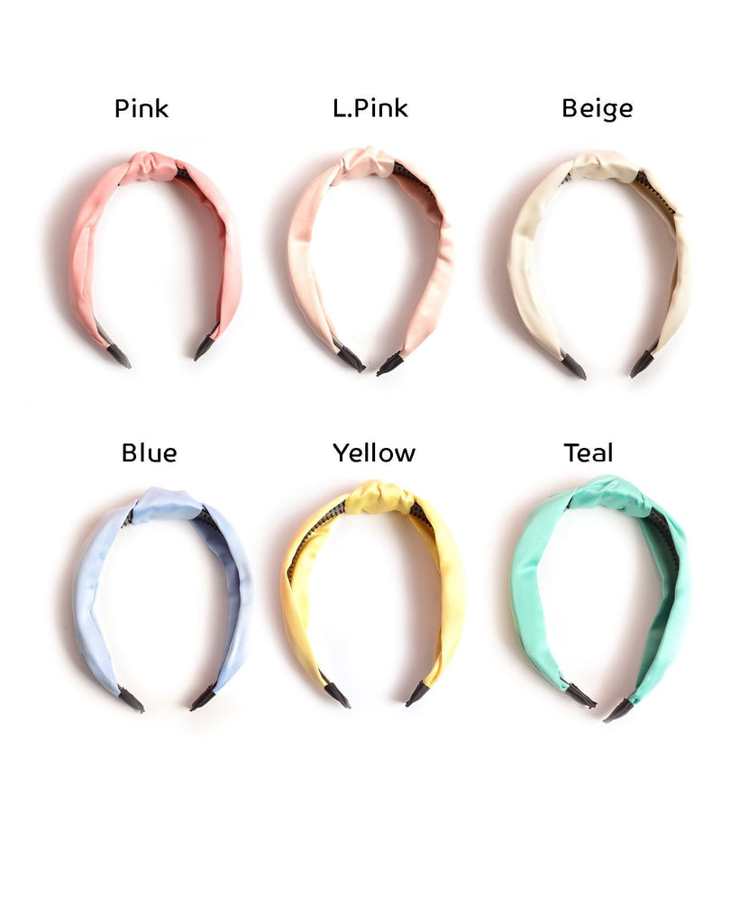 pastel color headbands