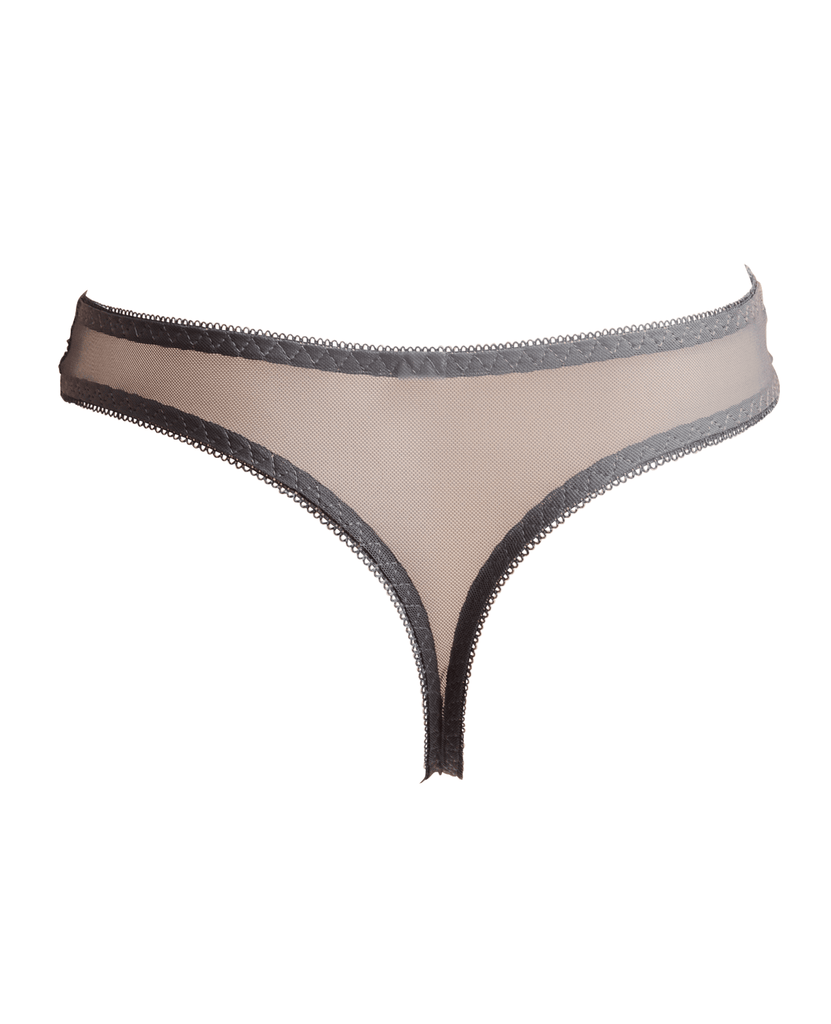 Sofra Delicate Flower Lace Thong