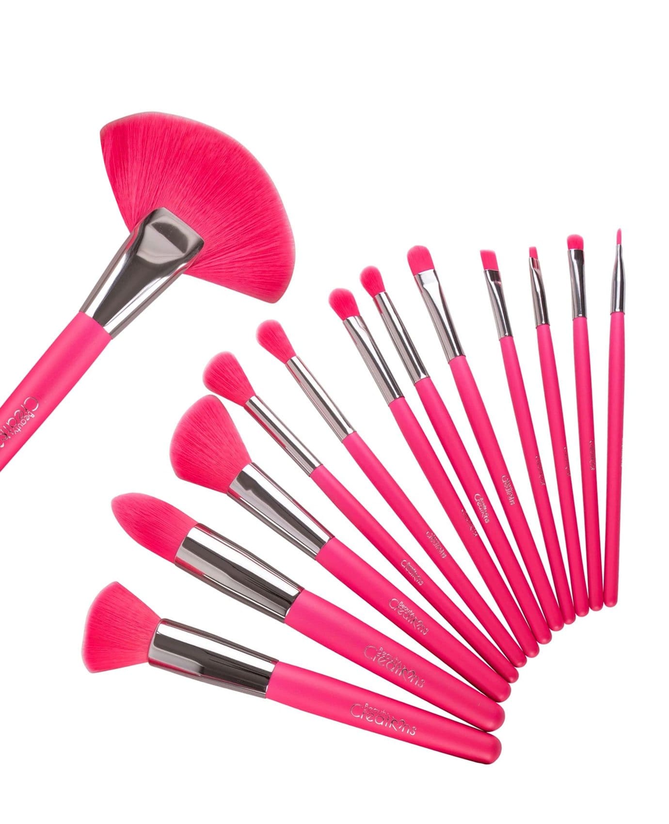 Beauty Creations The Neon Pink 24 Pcs Brush Set