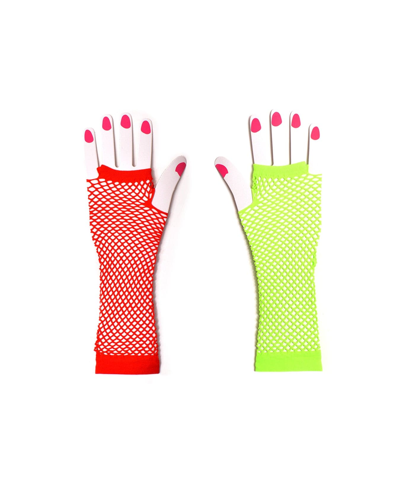Bright Long Fishnet Gloves – CHERRIE