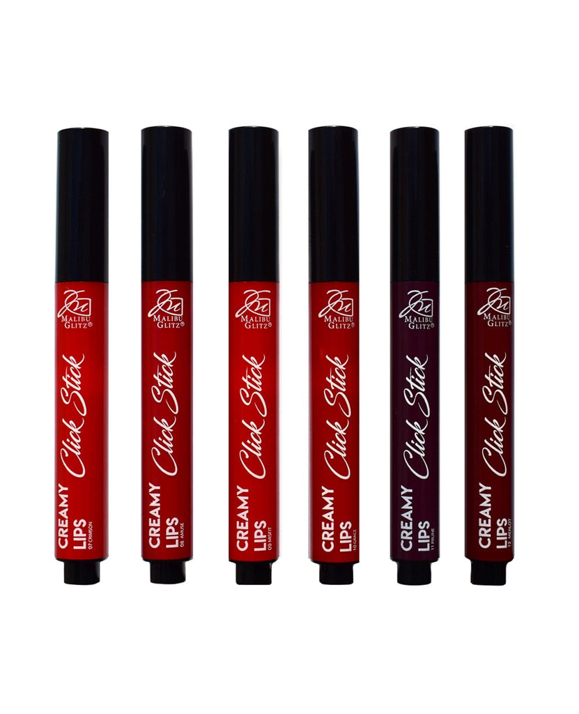 Malibu Glitz Red tones Click Stick Lipstick-B