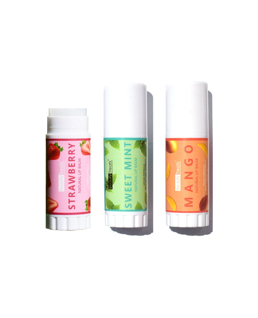 Natural fruit lip balm