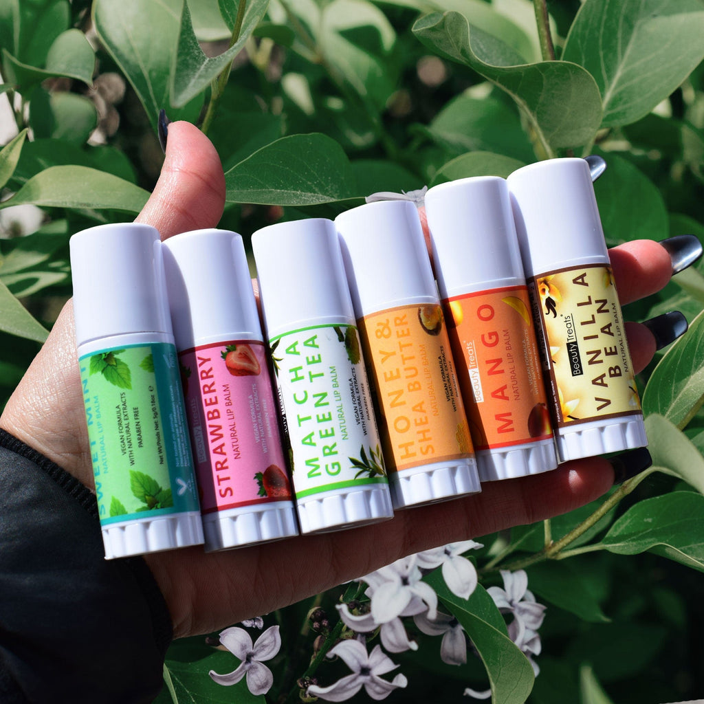 flavored lip balm
